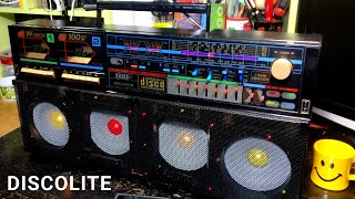 DISCOLITE Boombox Restoration and Bluetooth Mod [upl. by Maxentia]