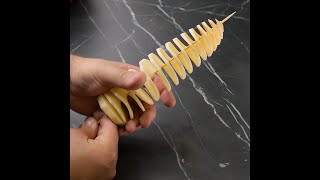 Simple DIY Gadget for Effortlessly Cutting Potatoes mymonsters [upl. by Iah]