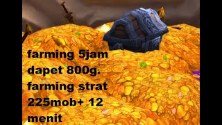 farming strat 12menit 225mob 800g5jam [upl. by Enyrhtac]