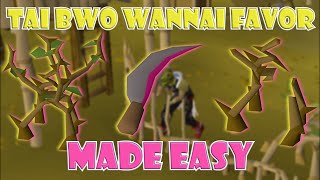 Quick Guide to Tai Bwo Wannai Cleanup in OSRS [upl. by Staten383]