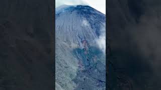 Slopes of Pacaya volcano  hike on the very rim full of smoke Guatemala [upl. by Chui]