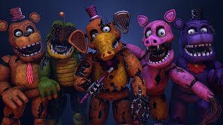 Withered Mediocre Melodies Generations  FNaF Speedart SFM [upl. by Ruff]