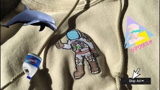 Diy Iron on Patch Hoodie [upl. by Vena766]