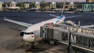 TRIP REPORT  Oman Air  Airbus A330200  Munich  Muscat MUCMCT  Economy Class [upl. by Nodyarb]