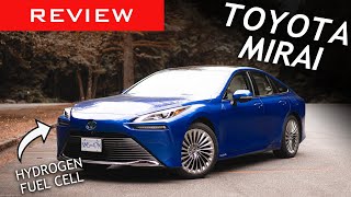 2022 Toyota Mirai Review  A Preview of a Hydrogen Fuel Cell Future [upl. by Chemosh131]