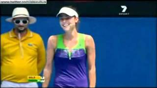 Ana Ivanovic vs Andy Roddick funny pointRally For Relief [upl. by Nurse]