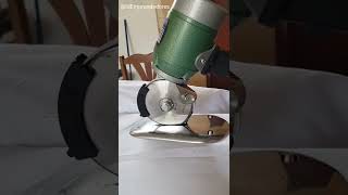 Así cortamos tela con Máquina Cortadora Circular tutoriales moda costura DIY Manualidades [upl. by Sulamith]