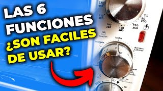 Las 6 FUNCIONES del HORNO ELÉCTRICO OSTER Te digo que cosas puedes hacer con cada una de ellas [upl. by Ilrac]