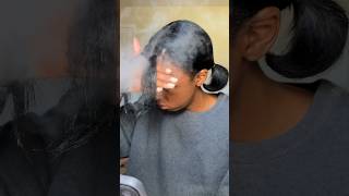 Testing antifrizz with HAIR STEAMER part 2 type 4 hair grwm hair naturalhair [upl. by Fessuoy]