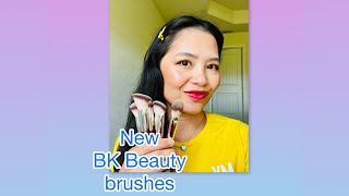 New BK Beauty brushes reviews thoughts and application demonstration [upl. by Atirahs]