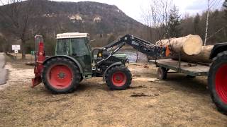 Fendt 280S mit Hauer Frontlader POM70 [upl. by Anreval]