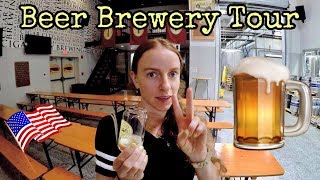 BEER Brewery TOUR in Tampa Florida 🍺🇺🇸🍻 [upl. by Hola]