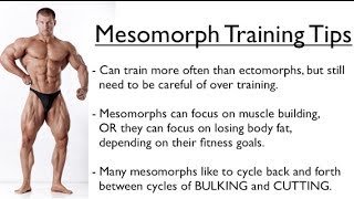 Ectomorph Endomorph or Mesomorph  Training for YOUR Body Type [upl. by Notsgnal]