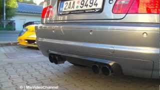 Powersliding BMW M3 CSL w Supersprint Exhaust  Extreme Revving HD [upl. by Harrow]