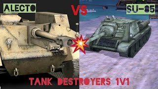 SU85 vs Alecto head to head WoT Blitz Gameplay [upl. by Grossman]