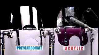 ZTechniks quotPolycarbonate vs Acrylicquot Demo [upl. by Iccir]