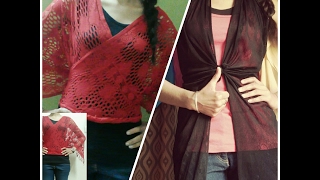 Part1 Two Easy Ways to be Stylish while being Casual5 minute DIYReuse of dupattascarfSummers [upl. by Mines]