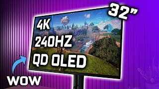 OLED King  Gigabyte AORUS FO32U2 Review 4K QD OLED [upl. by Ainekahs558]