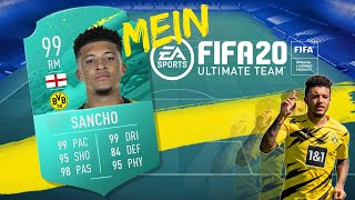 Jadon Sancho names his FIFA 20 Ultimate Team  quotMy FUTquot [upl. by Anne-Corinne]