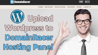 How to upload wordpress website on cpanel  Wordpress Hosting  DomainRacer  wordpress install [upl. by Fanchon]