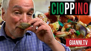 Cioppino Fish Stew Italian recipe  Giannis North Beach [upl. by Per754]