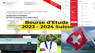 Bourse dEtude pour la Suisse 20252026 [upl. by Namilus]