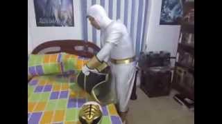 UNBOXING  White Ranger Aniki Cosplay [upl. by Steffen]