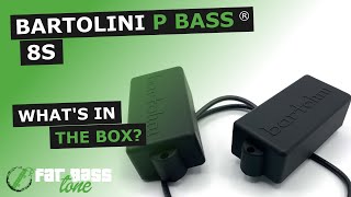 Bartolini 8S 4 String Original Series Precision Bass® Pickup What’s In The Box A CloseUp Look [upl. by Asek959]