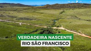 RIO SÃO FRANCISCO Como é a VERDADEIRA nascente [upl. by Dickenson]