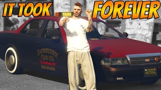 10 Fares in a row  Taxi Work GTA Online [upl. by Hazlip]