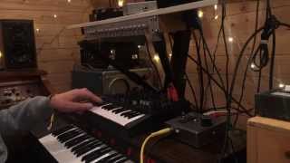 DIY Carlin ringmodulator  Demo with synths [upl. by Karolyn]