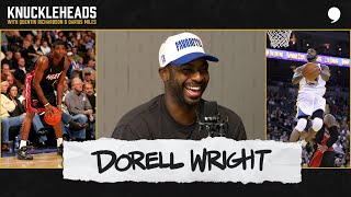 Dorell Wright discusses Heat championship playing alongside Dwyane Wade Steph Curry Dame amp More [upl. by Kinnon]