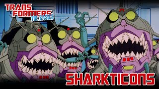 TRANSFORMERS THE BASICS on SHARKTICONS [upl. by Barri]