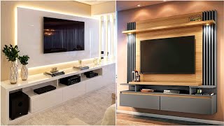 100 Modern Living Room TV Cabinet Design 2024 Wooden TV Unit Home Interior Wall Decorating Ideas P8 [upl. by Tallulah]