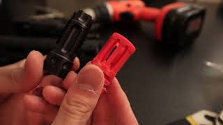 How to Remove Orange Tip from Airsoft Gun  Arturus M4 AEG [upl. by Butch]