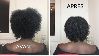 MON MEILLEUR WASH AND GO  DÉFINITION DE BOUCLES SUR CHEVEUX CRÉPUS [upl. by Atilal]