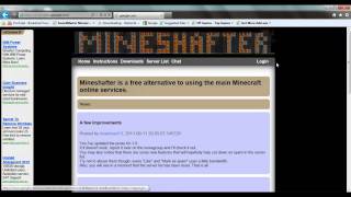 MinecraftHow To Use Mineshafter [upl. by Aksehcnarf]