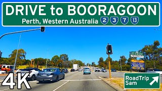 Drive to Booragoon 🇦🇺 4K  Perth Western Australia  Relaxing Drive  Raw Sound [upl. by Wachter858]