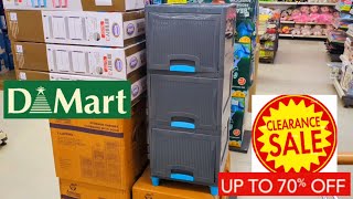 Dmart affordable amp useful new variety kitchen amp household upto 70 off clearance sale on all items [upl. by Aliban]