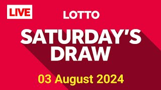 The National Lottery Lotto draw Result from Saturday 03 August 2024 [upl. by Esikram]