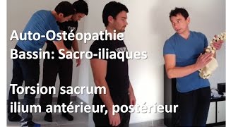 Autoostéopathie Bassin Libérer SacroIliaques  équilibre posture [upl. by Wein138]