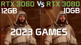 RTX 3060 12GB vs RTX 3080 10GB  Are they good in 2024  1080p ultra RT on [upl. by Junina554]