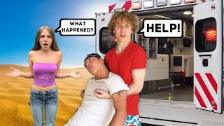 Passing Out Prank On Best Friend he freaked out [upl. by Matthaeus923]