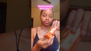 Best Brightening Face amp Body Soap  Asantee Papaya amp Honey Soap Review✨ glowingskin skincare [upl. by Arva634]