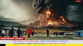 US panic Final USGS warning before sunsetas Yellowstone volcano magma eruptsRumbling across land [upl. by Tecla284]