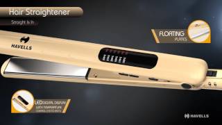 Havells Premium Golden Hair Straightener HS4151 [upl. by Junno]