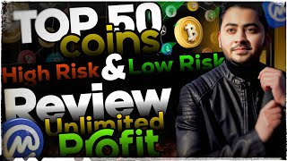 TOP 1  50 Crypto Coins REVIEWS on COINMARKETCAP  UNLIMITED PROFIT  TOP ALTCOINS 2024 [upl. by Ahsener]