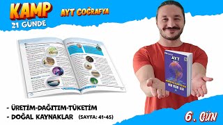 AYT COĞRAFYA KAMP 2023  11SINIF  Üretim Dağıtım Tüketim ve Doğal Kaynaklar  6 [upl. by Morna625]