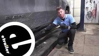 etrailer  Installing the Westin PRO TRAXX Oval Nerf Bars on your 2019 Ram 1500 [upl. by Yliram701]