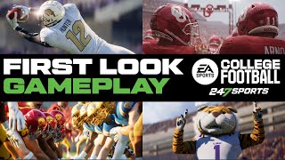 College Football 25 EXCLUSIVE FIRST LOOK GAMEPLAY  TEAM BREAKDOWN [upl. by Haimrej929]